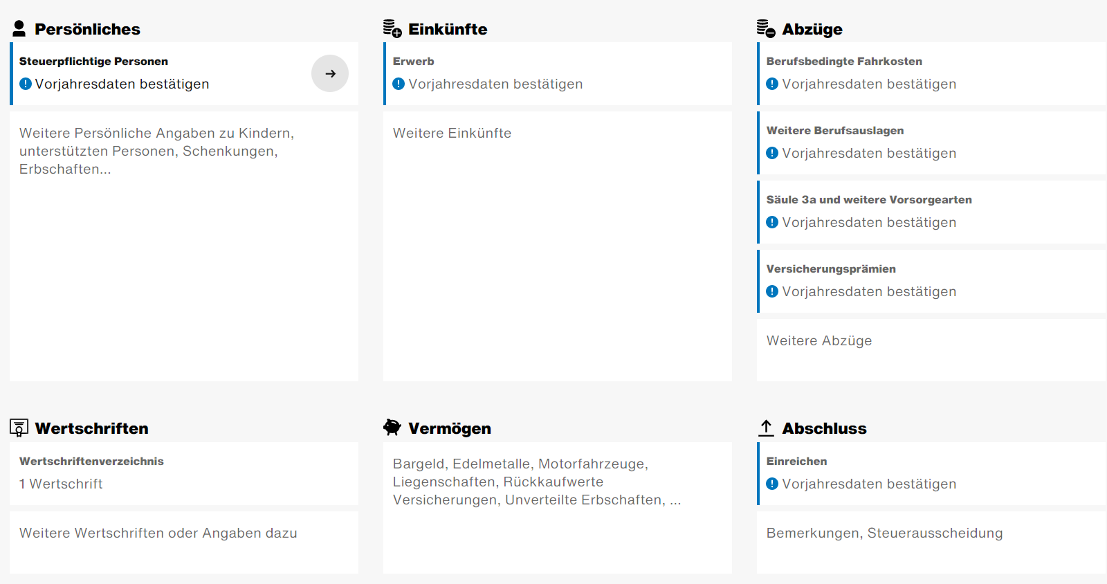 Tax Declaration Guide (0/6): Intro - Mypersonalfinance.ch